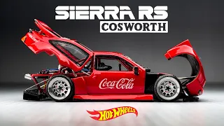 Ford Sierra Cosworth powered  by Ferrari F40 Mid Engine Hot Wheels Custom