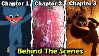Poppy Playtime: Chapter 1, 2, 3 - All Final Bosses Deaths (Behind The Scenes)