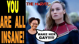 These WOKE Critic Reviews for The Marvels are CRAZY | Rotten Tomatoes