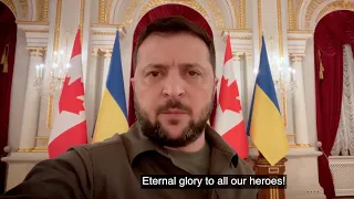 Обращение Владимира Зеленского по итогам 74-го дня войны (2022) Новости Украины