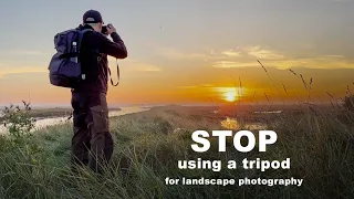 STOP using a tripod for Landscape Photography - This is why.