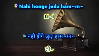 Hey Maine Kasam Li (Tere Mere Sapne) Karaoke with Female Voice