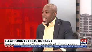 E-Levy transaction: Sending money through 'MoMo vendors is illegal - Patrick Frimpong Danso