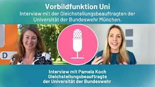 Interview mit der Gleichstellungsbeauftragten der Universität der Bundeswehr München.