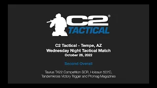 October 26, 2022 C2 Tactical Wednesday Night Tactical Match