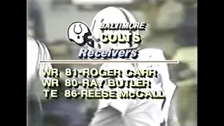 NFL 1981 09-20-81 Baltimore Colts @ Denver Broncos pt 1 of 2