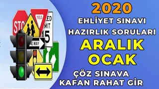 ARALIK 2020 EHLİYET SINAVI ÇALIŞMA SORULARI / EHLİYET SINAV SORULARI 2020 / SINAVDA ÇIKMIŞ 50 SORU