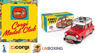 Corgi Model Club Mini Cooper Unboxing