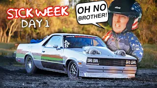 Cleetus WIPES OUT in Mullet! | Sick Week Day 1