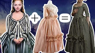 I made the "Historically Accurate" Sleepy Hollow Dress | 18th century Gown and Tim Burton Mashup