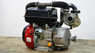 Homemade TURBO Install on Engine 200cc !?