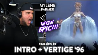 Mylène Farmer Reaction Intro + Vertige '96 LIVE (THOSE SOUNDS!) | Dereck Reacts