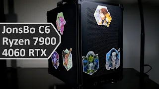 JonsBo C6, the smallest mATX case