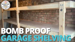 Making Garage Shelves