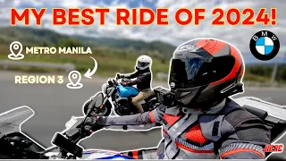 BEST MOTORCYCLE RIDE OF 2024! | ADVENTURE RIDE GOING TO REGION 3 with a NEWBIE RIDER