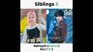 KPOP Idols That REAL Siblings That You Never Know! 😮😱