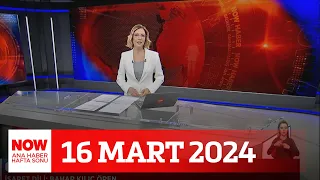 Erdoğan’a örtülü ödeneği sordu... 16 Mart 2024 Gülbin Tosun ile NOW Ana Haber Hafta Sonu