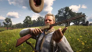 Red Dead Redemption 2 - Brutal Action & Funny NPC Moments Vol.73 [4K/60FPS]