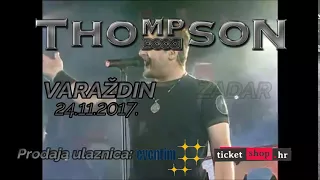 Thompson - 24.11.2017. Varaždin / 9.12.2017. Zadar