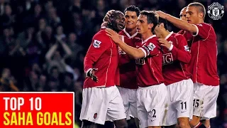 Top 10 Goals | Louis Saha | Manchester United