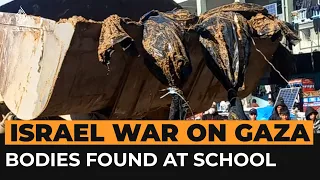 Bodies of ‘torture victims’ found at Gaza school | Al Jazeera Newsfeed