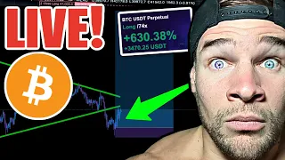 🔴 LIVE CRYPTO TRADE - FAKEOUT OR BACKTEST??!! | THE BIG MOMENT FOR BITCOIN!