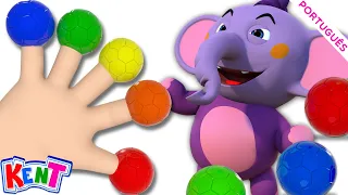 Bolas Coloridas Divertidas com Kent o Elefante | Desenhos Animados