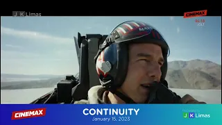 Cinemax Asia continuity | January 15, 2023