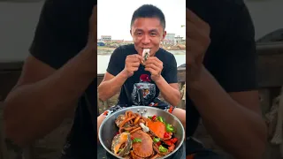 Amazing Eat Seafood Lobster, Crab, Octopus, Giant Snail, Precious Seafood🦐🦀🦑Funny Moments 382
