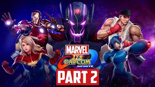 MARVEL VS. CAPCOM: INFINITE WALKTHROUGH - PART 2 - GAMEPLAY [1080P HD]