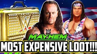 WWE MAYHEM MOST EXPENSIVE LOOTCASE EVER! NEW SUPERSTAR ACQUIRED!!!