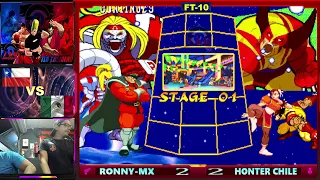 #insuperable MARVEL VS STREET FIGHTER RONEY(MX) VS HONTER(CHILE)