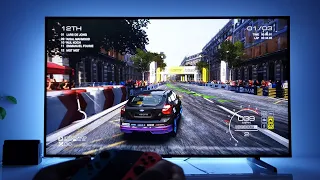 GRID Autosport Nintendo Switch | gyroscope  motion control test | HD texture dlc pack