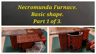 Necromunda Kill Team terrain build with zone mortalis part 1