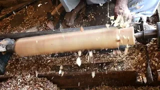 Amazing Beautiful Wood Designs | Wood Turning Process | Wood Lathe Machine