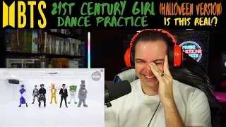 HALLOWEEN BONUS [Reaction] BANGTAN BOMB 21st Century Girl' Dance Practice Halloween Ver By BTS