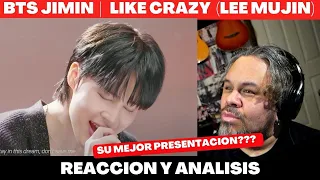 BTS JIMIN LIKE CRAZY ( lee mujin show) FULL ANALISIS VOCAL!!!!!