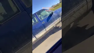 Man Drives Pick Up Truck Built in Reverse on Highway - 1277927