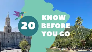 What to know before traveling to South America