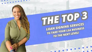 MAKE MONEY NOW! 3 Signing Services you MUST sign up with to grow your Loan Signing Agent Business!
