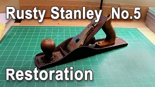 Restoring a rusty Stanley Bailey No.5 Plane