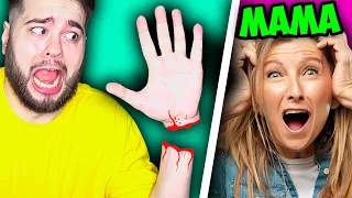 ЖУТКИЕ ПРАНКИ над МАМОЙ из Тик Ток 😱🔪ЖУТКИЕ ПРАНКИ над ДЕВУШКОЙ из Тик Ток🤮Tik Tok #4