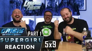 Supergirl 5x9 "Crisis on Infinite Earths, Part 1" Reaction | Legends of Podcasting