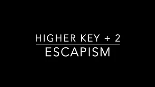 ESCAPISM - HIGHER KEY +2 - KARAOKE/INSTRUMENTAL - RAYE 070 SHAKE