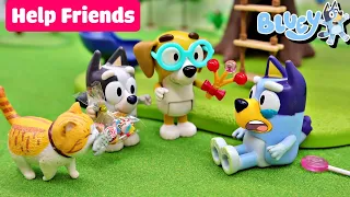 Bluey Toy's Playground Patrol: Keeping Friends Safe and Sound - An Adventure Full of Lessons!