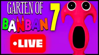 🔴Garten of Banban 7! Live BENEFICENTE pra ajudar o Rio Grande do Sul! Gameplay completa até o FINAL!