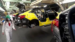 2022 Honda Civic Sedan PRODUCTION Line in Canada (Timelapse)