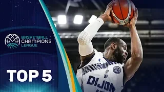 Top 5 Plays - Tuesday - Gameday 4 - Basketball Champions League 2018-19