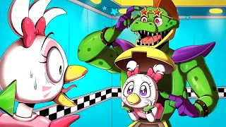 Monty Steals Chica's Baby | COMPLETE EDITON | FNAF SECURITY BREACH RUIN ANIMATION | GH'S ANIMATION