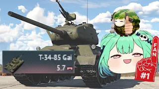 T-34-85 Gai in War Thunder - The Best T-34 In Game!